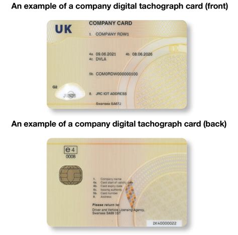 tachograph smart card|company tachograph card explained.